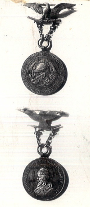 Az esztergomi Ö.T.T. emlékérme 1868-1928. (Katasztrófavédelem Központi Múzeuma CC BY-NC-SA)