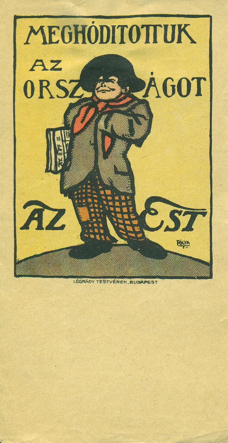 AZ EST (Magyar Kereskedelmi és Vendéglátóipari Múzeum CC BY-NC-SA)