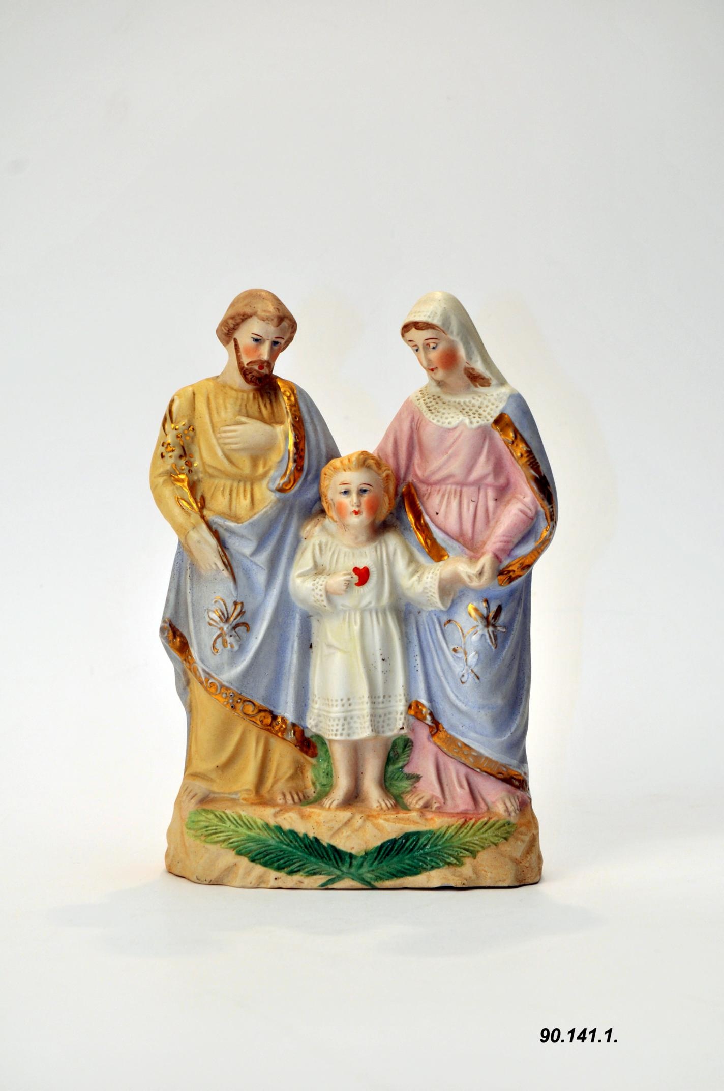 Szent Családot ábrázoló szoborcsoport (Óbudai Múzeum CC BY-NC-SA)