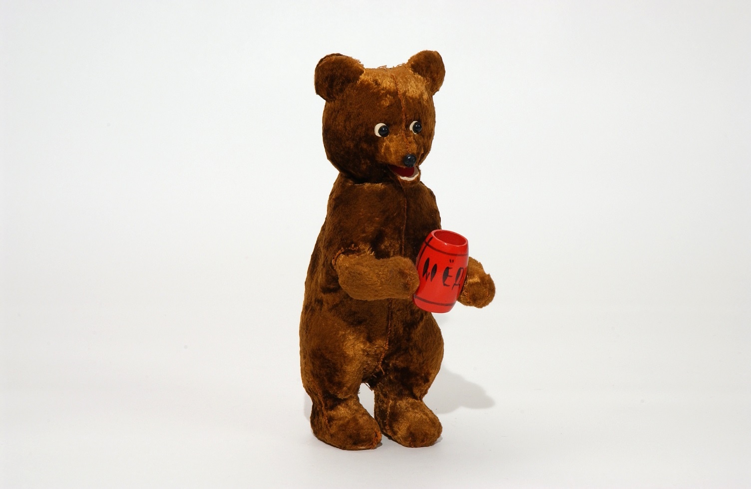 Játék medve, felhúzható (Óbudai Múzeum CC BY-NC-SA)