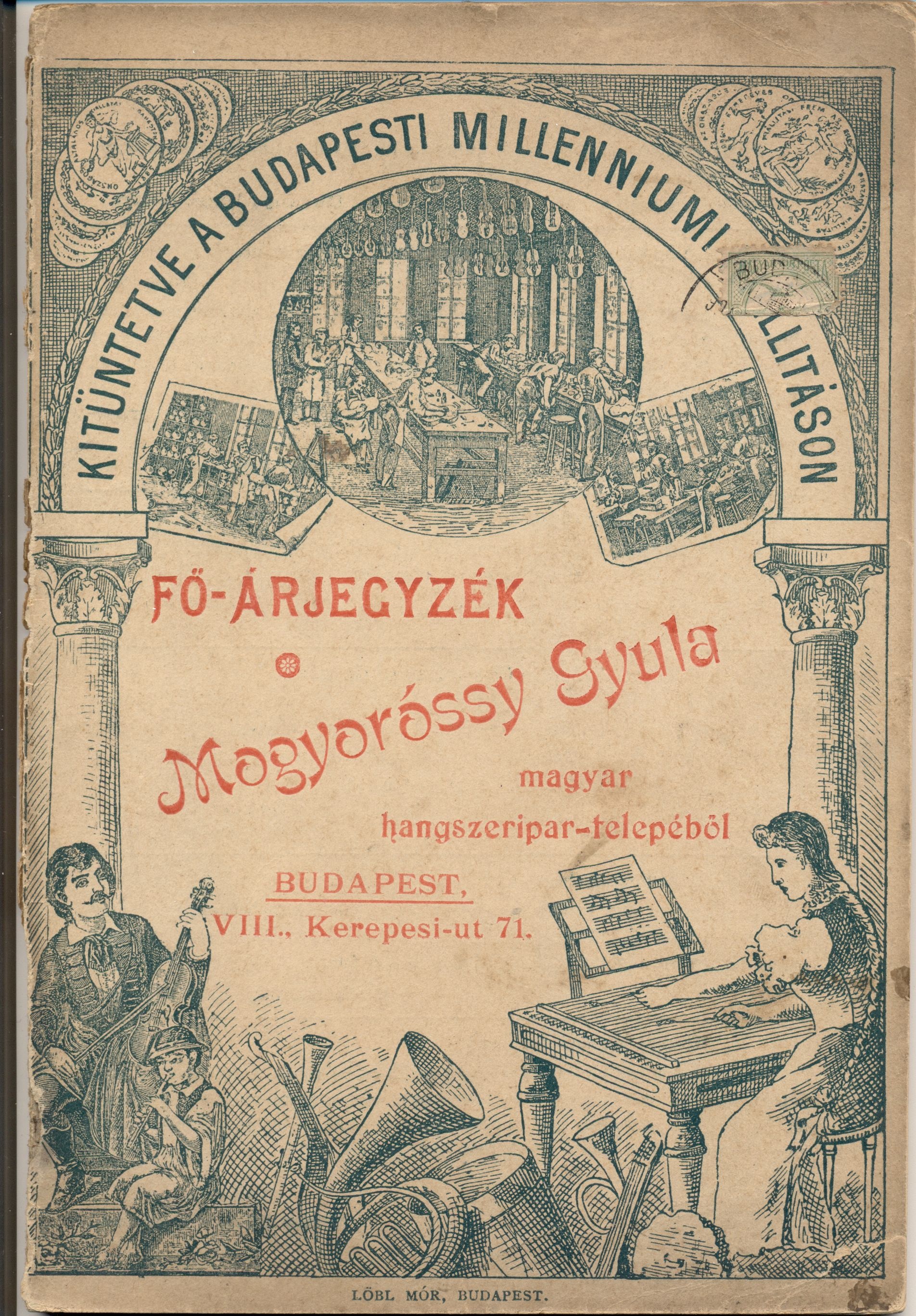 Mogyoróssy árjegyzék (Magyar Kereskedelmi és Vendéglátóipari Múzeum CC BY-NC-SA)