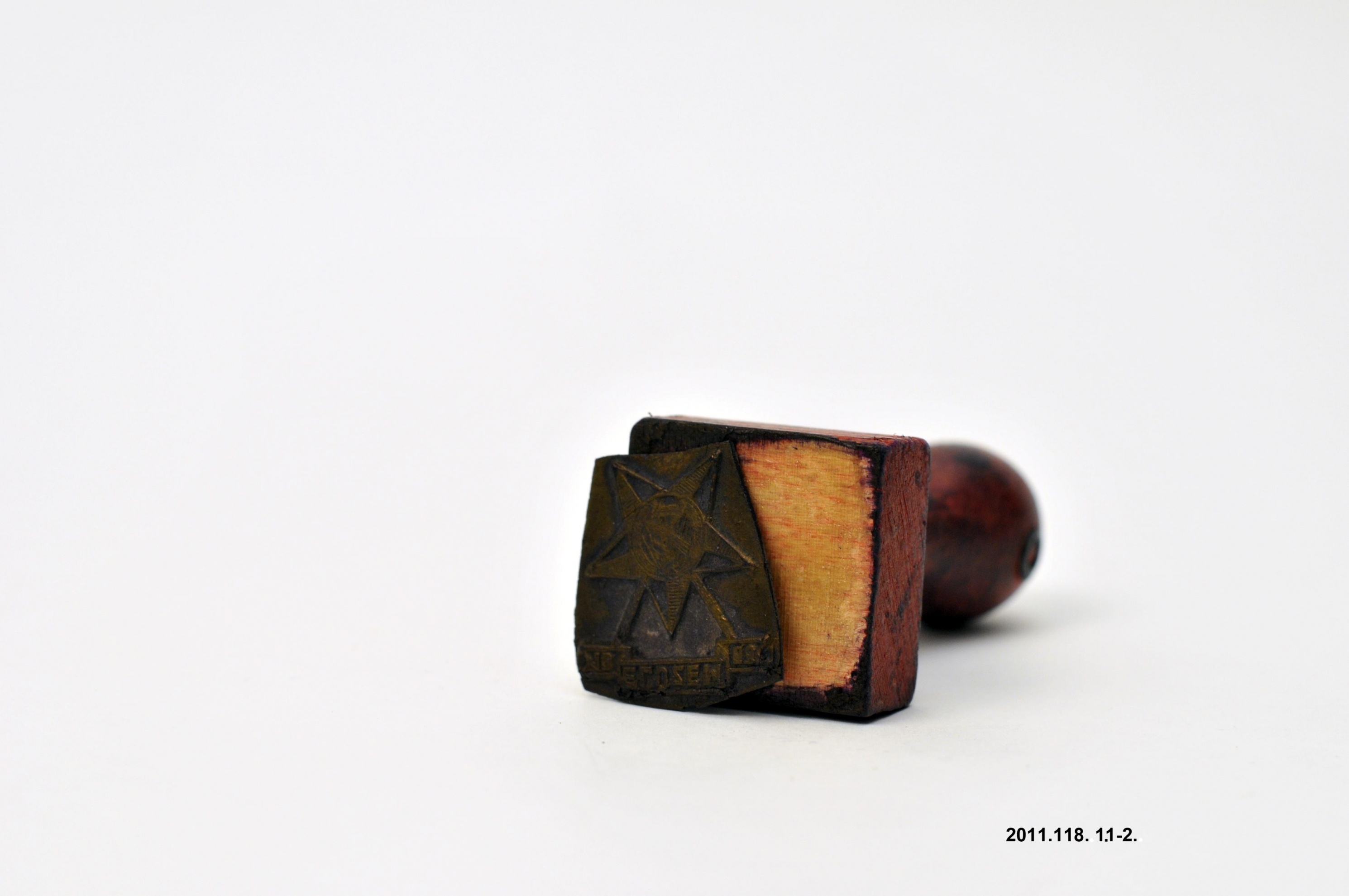 ÉLÜZEM bélyegzőjének teste (Óbudai Múzeum CC BY-NC-SA)