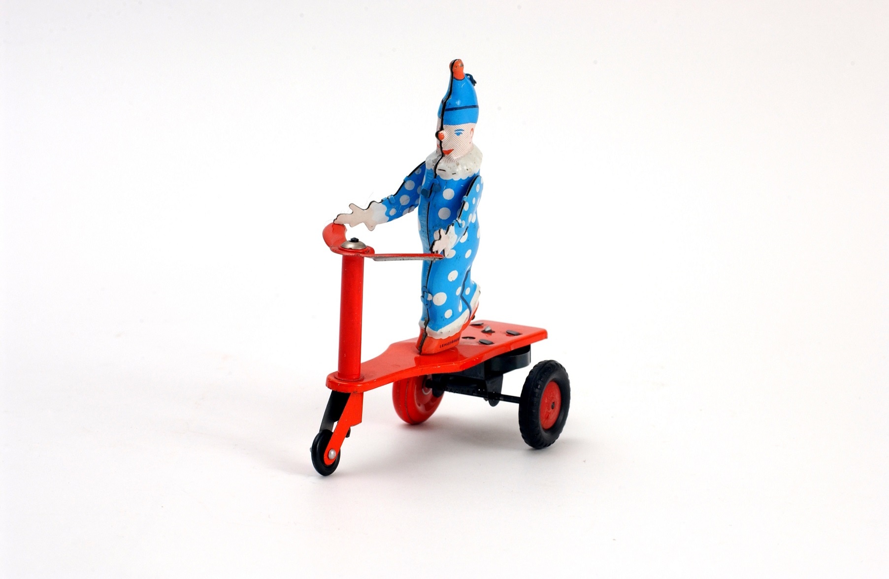 Játék roller, bohóccal (Óbudai Múzeum CC BY-NC-SA)