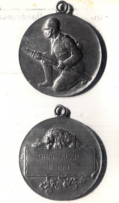 Bátaszéki Ö.T.E. Graf alapítvány II. díja (Katasztrófavédelem Központi Múzeuma CC BY-NC-SA)