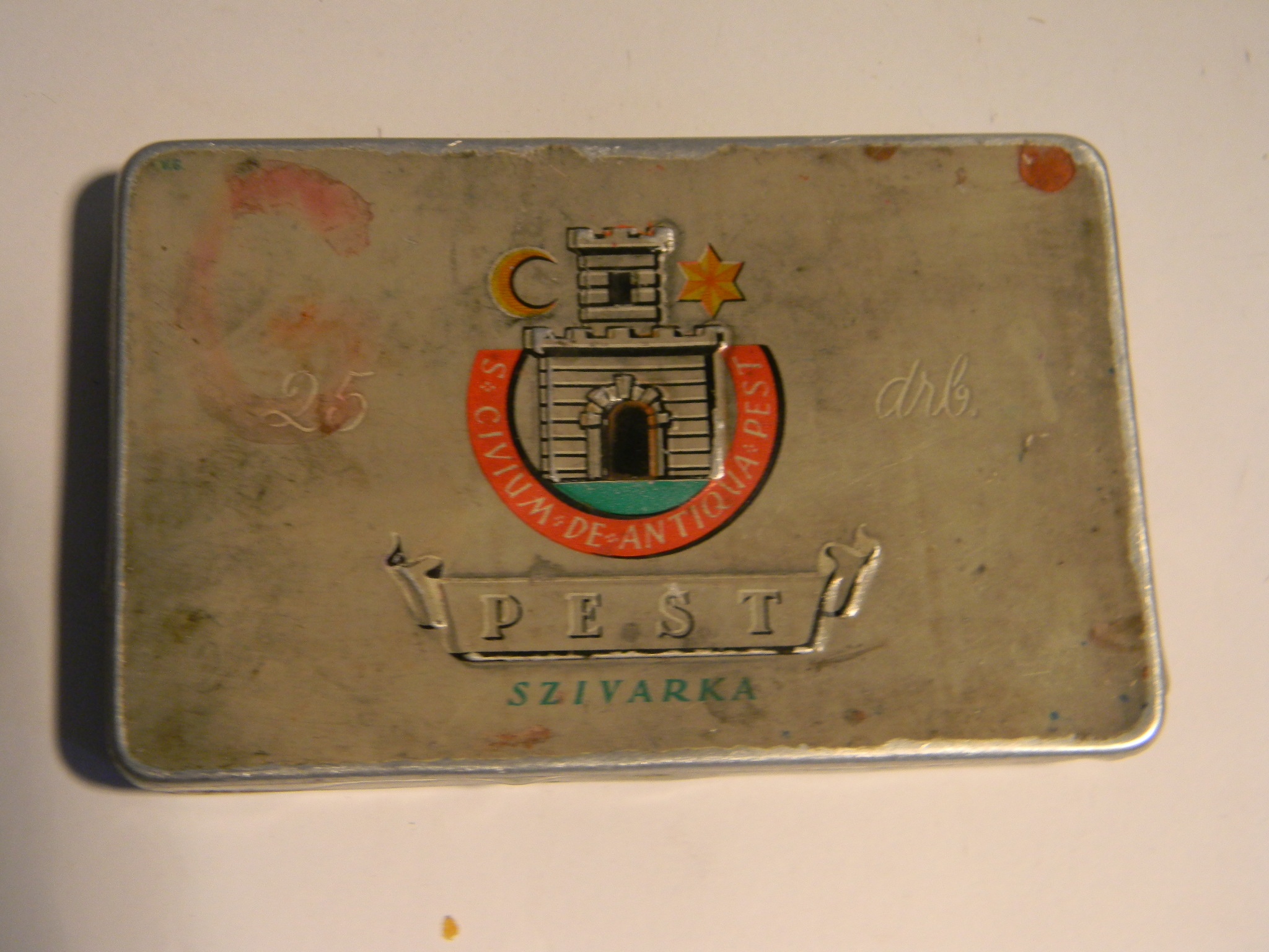 Szivarkás doboz (Magyar Kereskedelmi és Vendéglátóipari Múzeum CC BY-NC-SA)