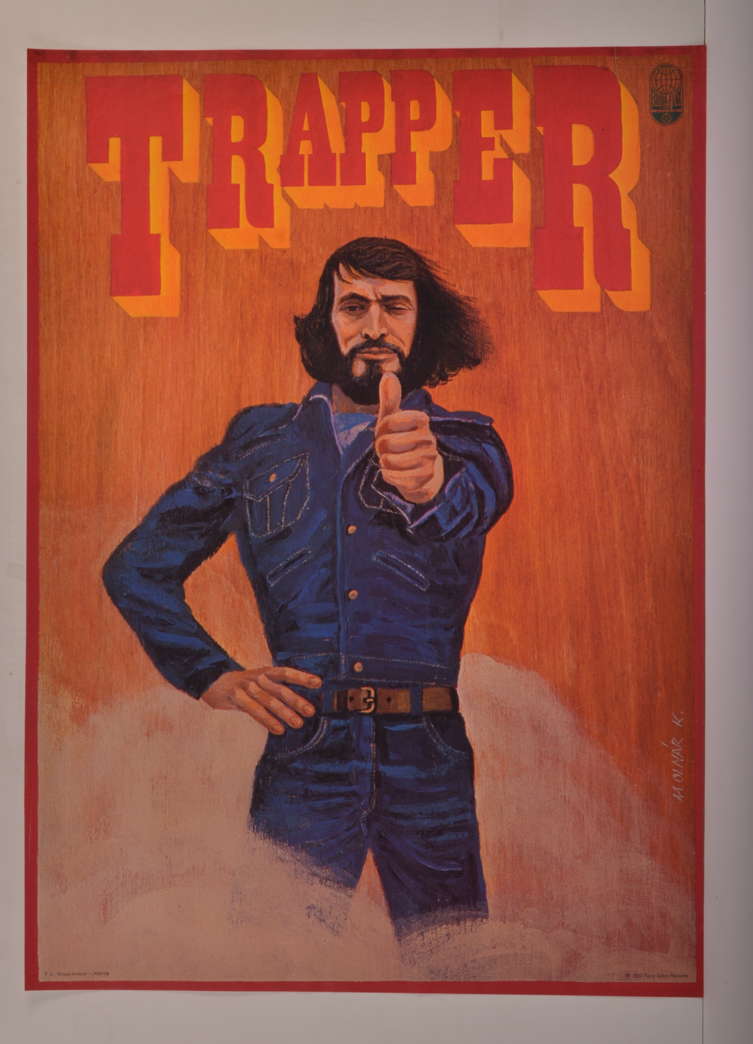 Trapper farmer reklám (Magyar Kereskedelmi és Vendéglátóipari Múzeum CC BY-NC-SA)