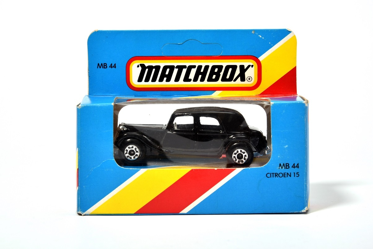 Játékautó, Matchbox, oldtimer doboza (Óbudai Múzeum CC BY-NC-SA)