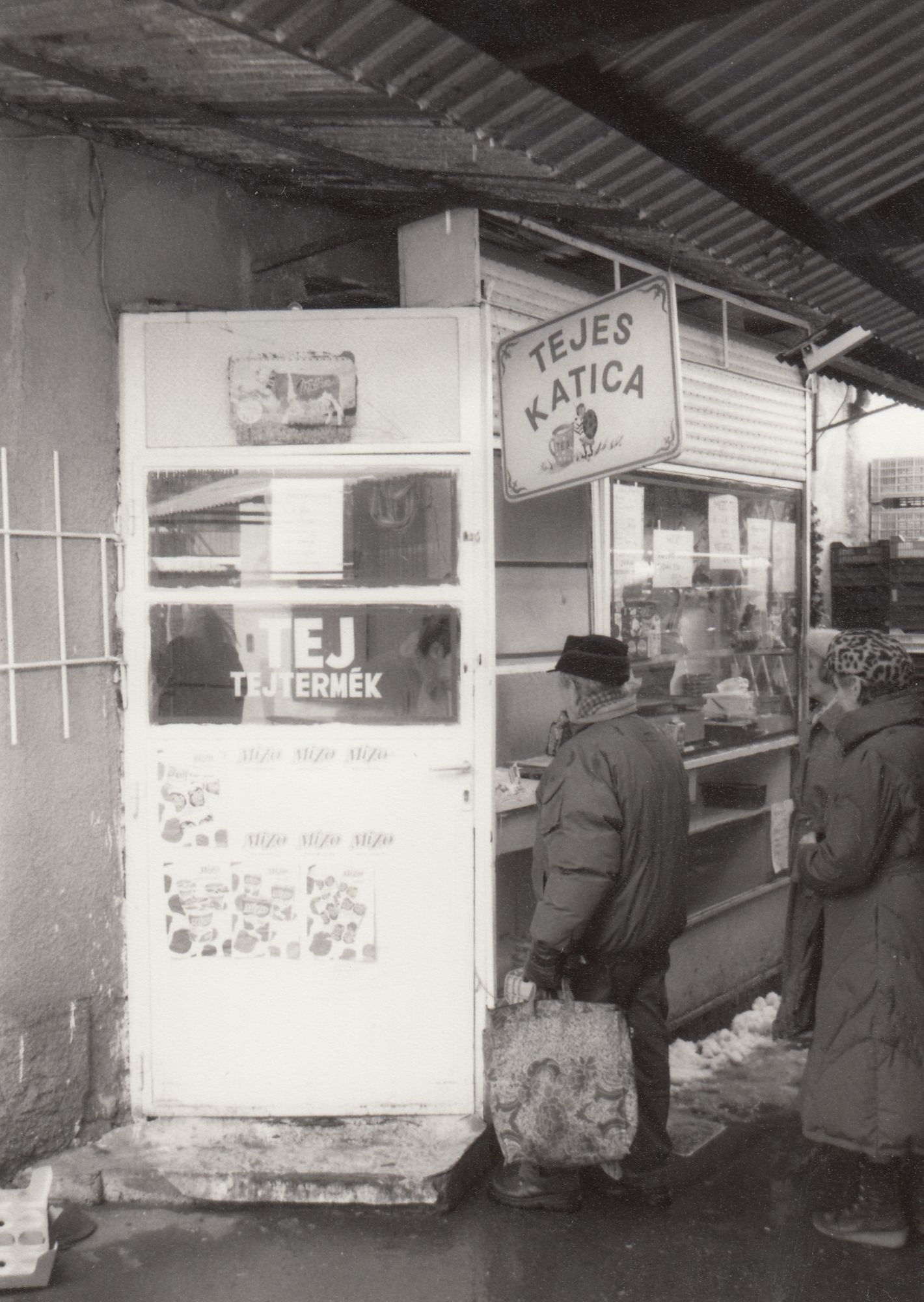 Lehel piac - a bezárás előtt (Angyalföldi Helytörténeti Gyűjtemény CC BY-NC-SA)