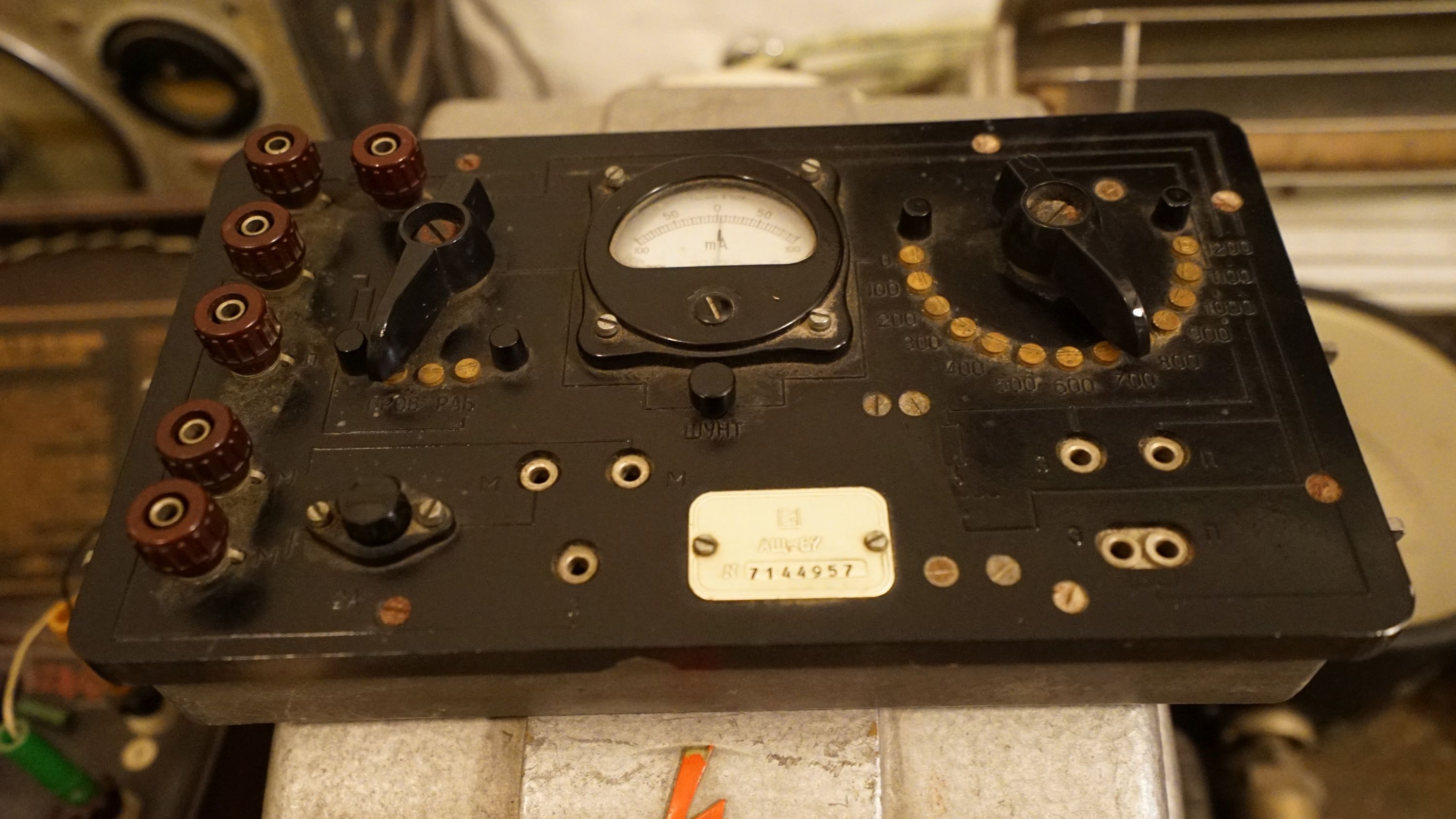 Távíró elosztó (Sziklakórház Atombunker Múzeum CC BY-NC-SA)