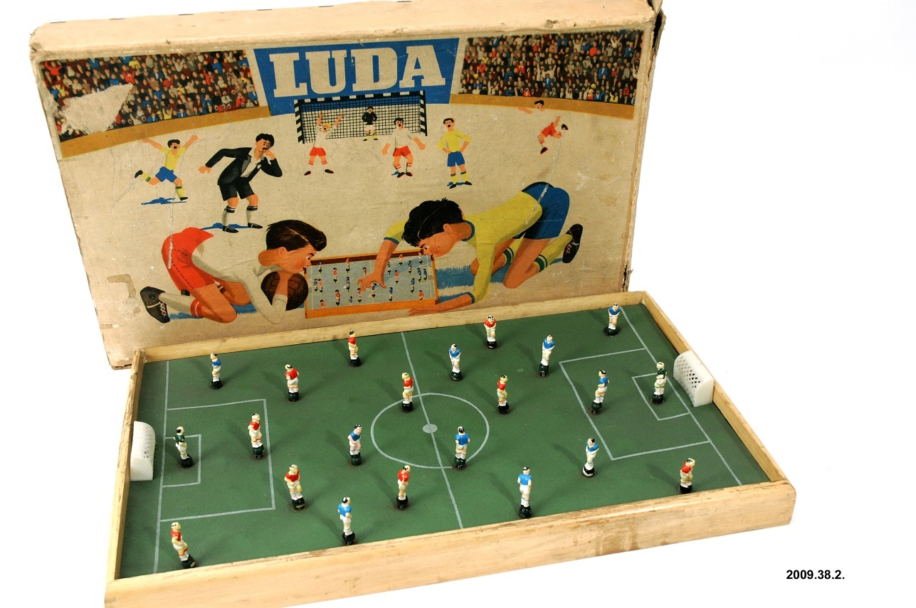 Asztali foci (Óbudai Múzeum CC BY-NC-SA)