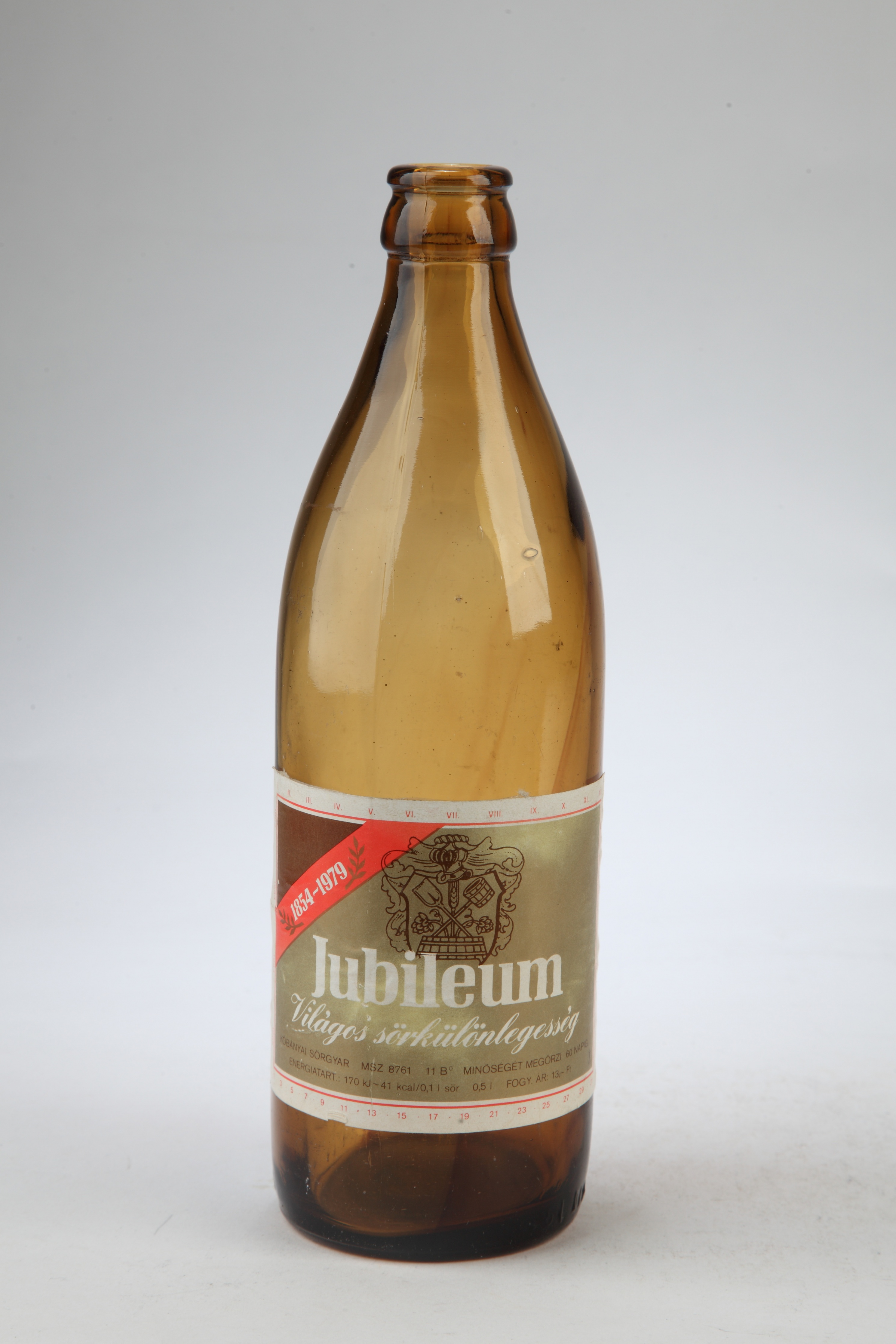 Jubileum sör üvege (Magyar Kereskedelmi és Vendéglátóipari Múzeum CC BY-NC-SA)
