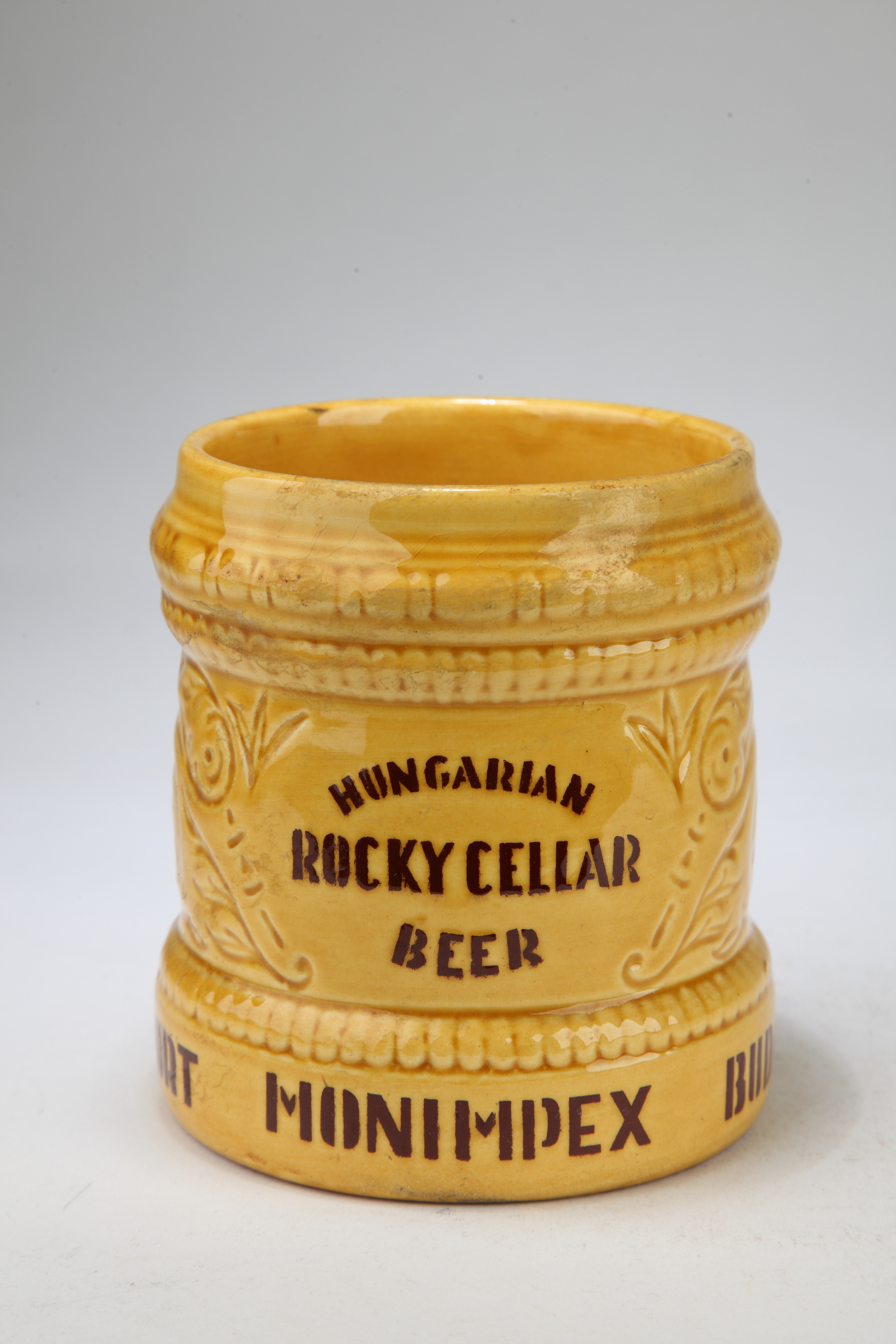 Kerámia söröskorsó (Magyar Kereskedelmi és Vendéglátóipari Múzeum CC BY-NC-SA)
