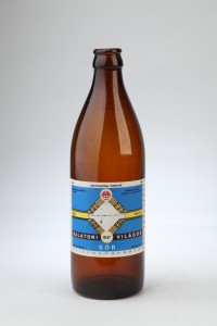 Balatoni világos sör üvege