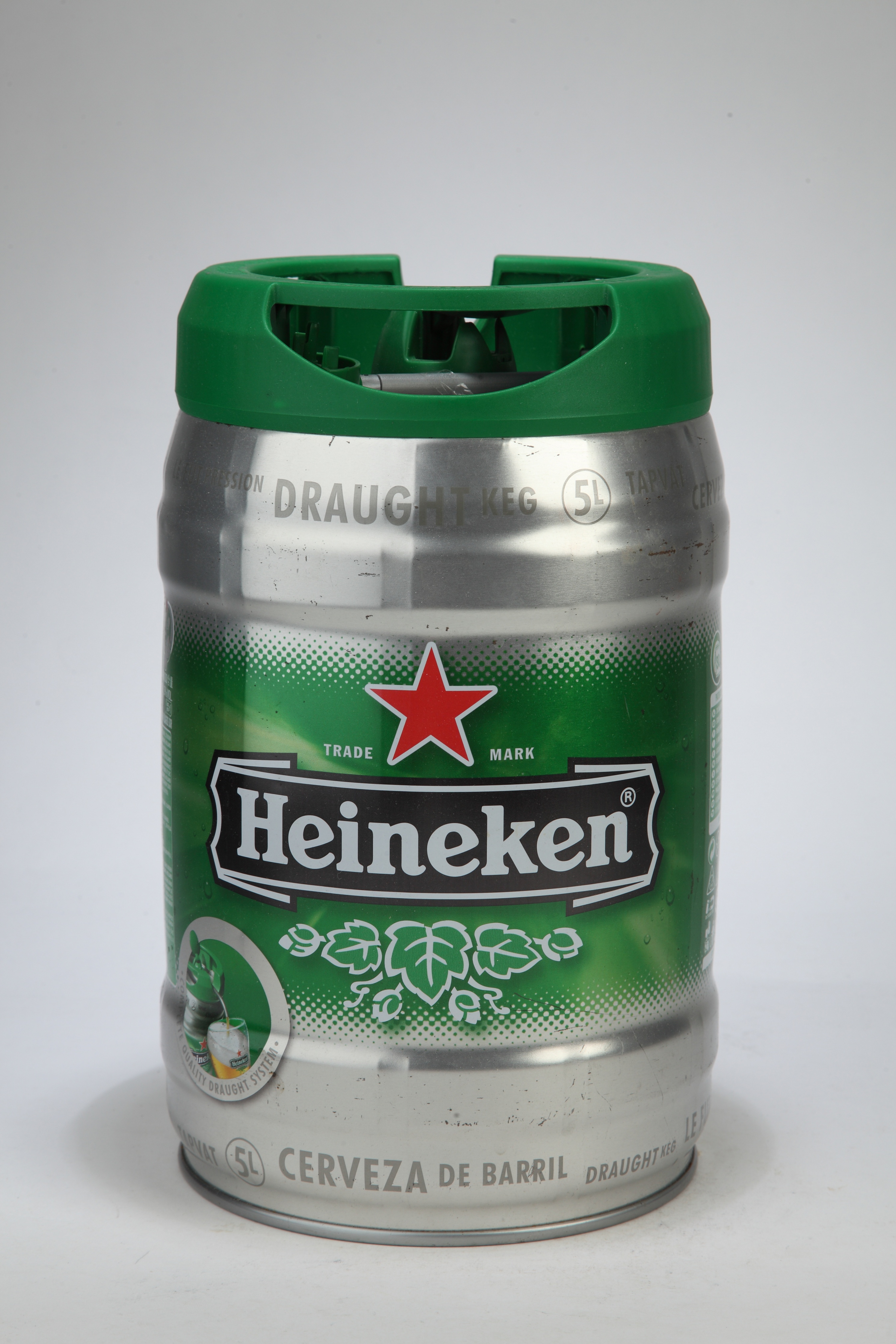 Heineken hordó (Magyar Kereskedelmi és Vendéglátóipari Múzeum CC BY-NC-SA)