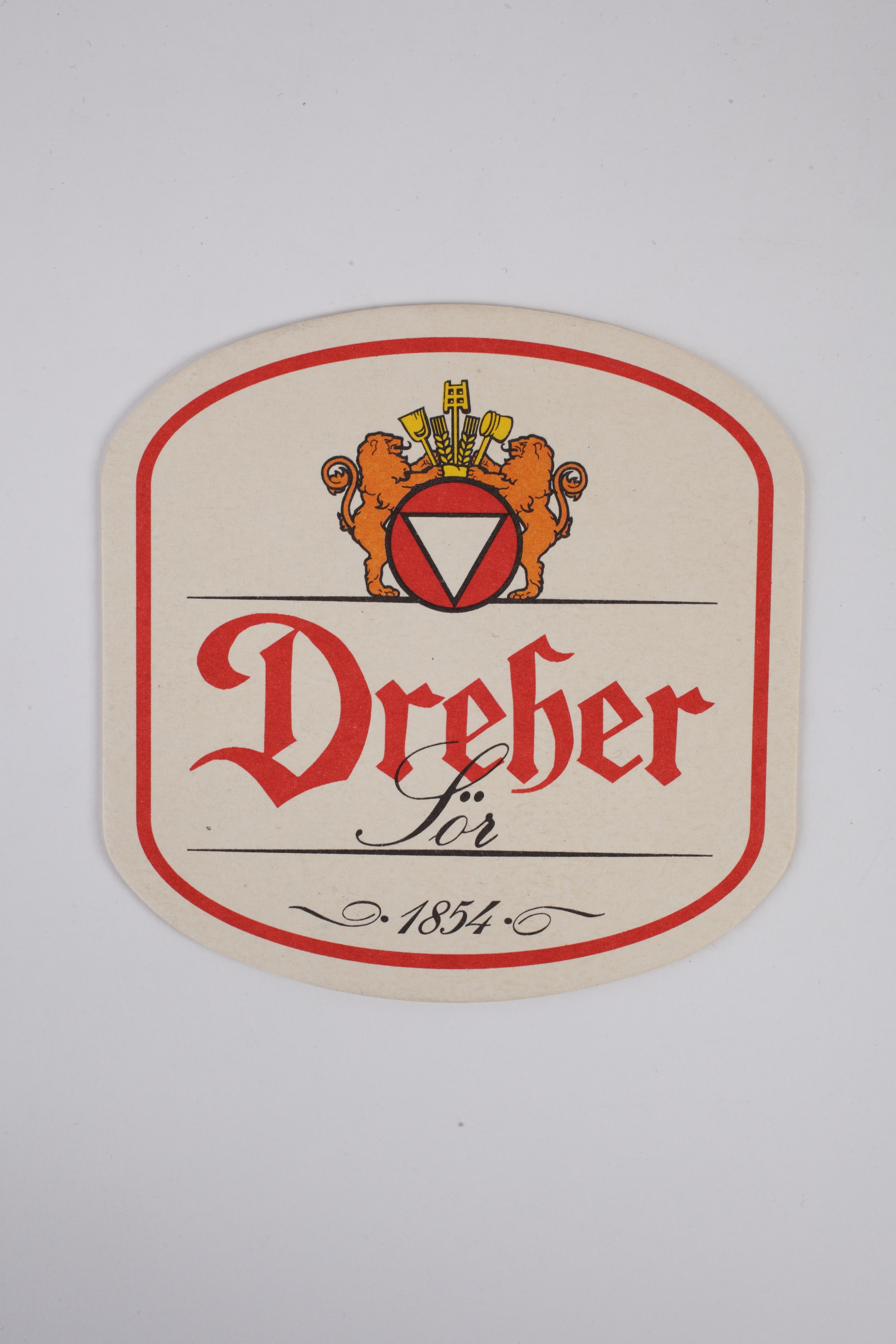 Dreher söralátét (Magyar Kereskedelmi és Vendéglátóipari Múzeum CC BY-NC-SA)