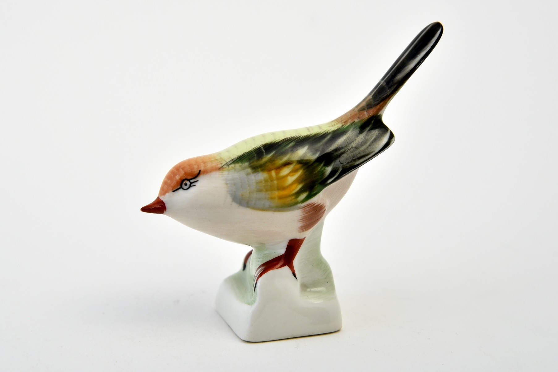Porcelán madár, Aquincum Porcelángyár (Óbudai Múzeum CC BY-NC-SA)