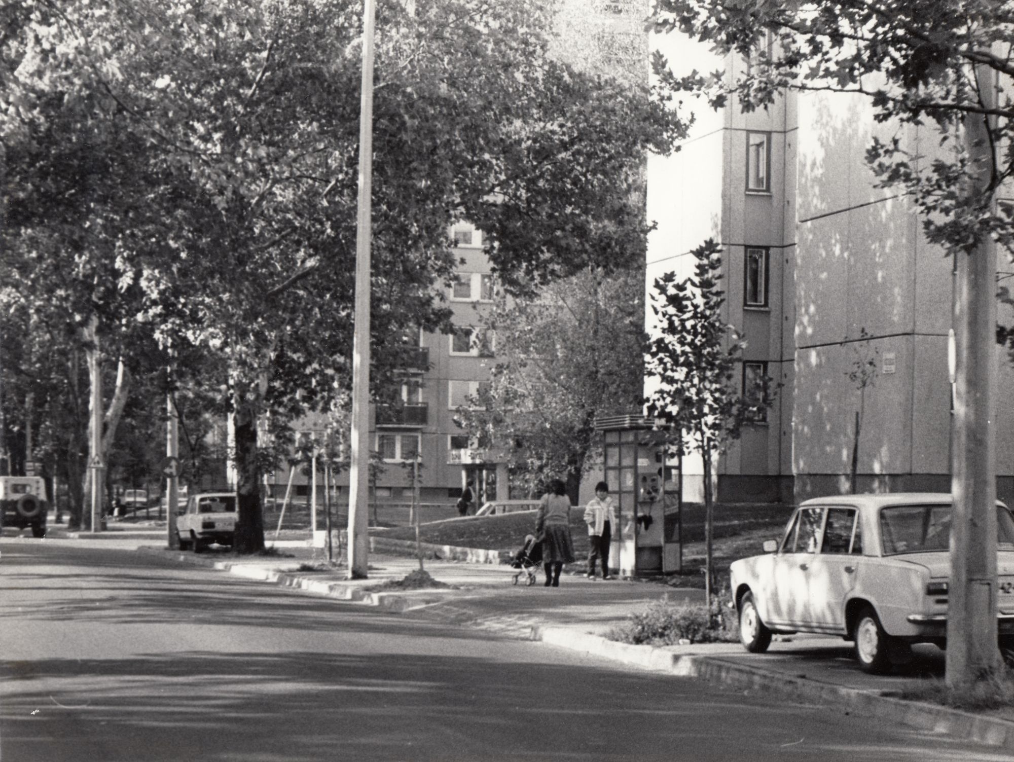 Gyöngyösi utca lakótelep (Angyalföldi Helytörténeti Gyűjtemény CC BY-NC-SA)