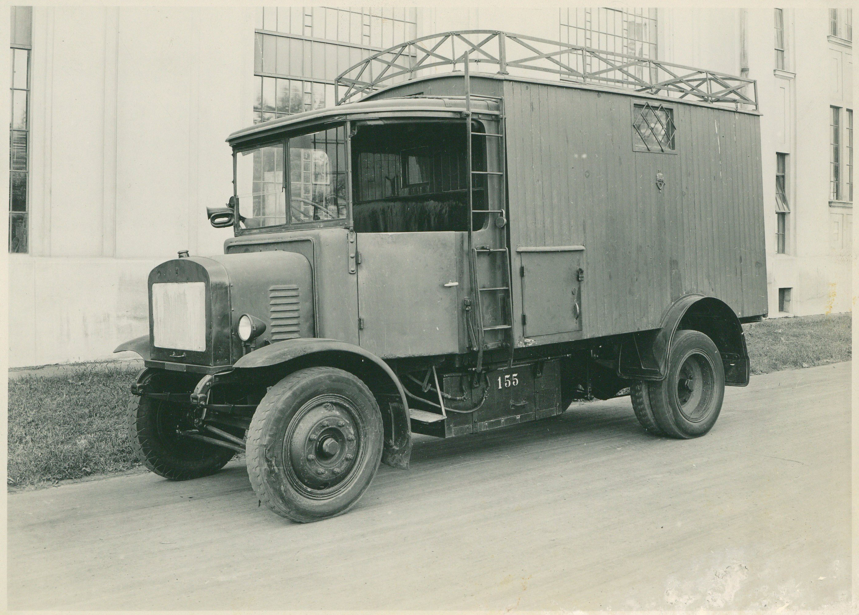 Magomobil elektromos teherautó (Postamúzeum CC BY-NC-SA)