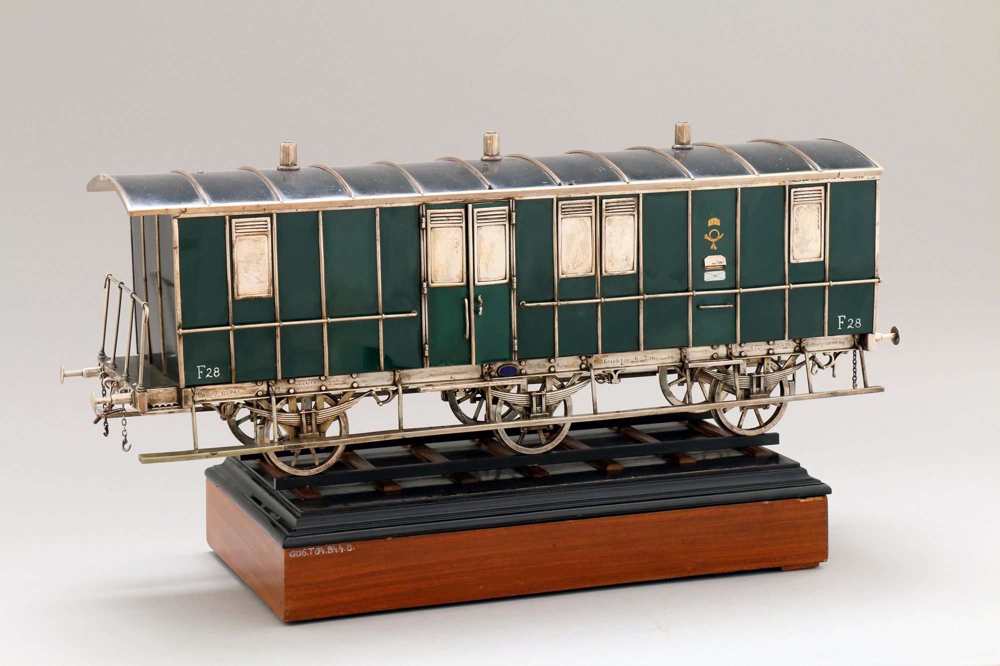Mozgópostakocsi - modell (Postamúzeum CC BY-NC-SA)