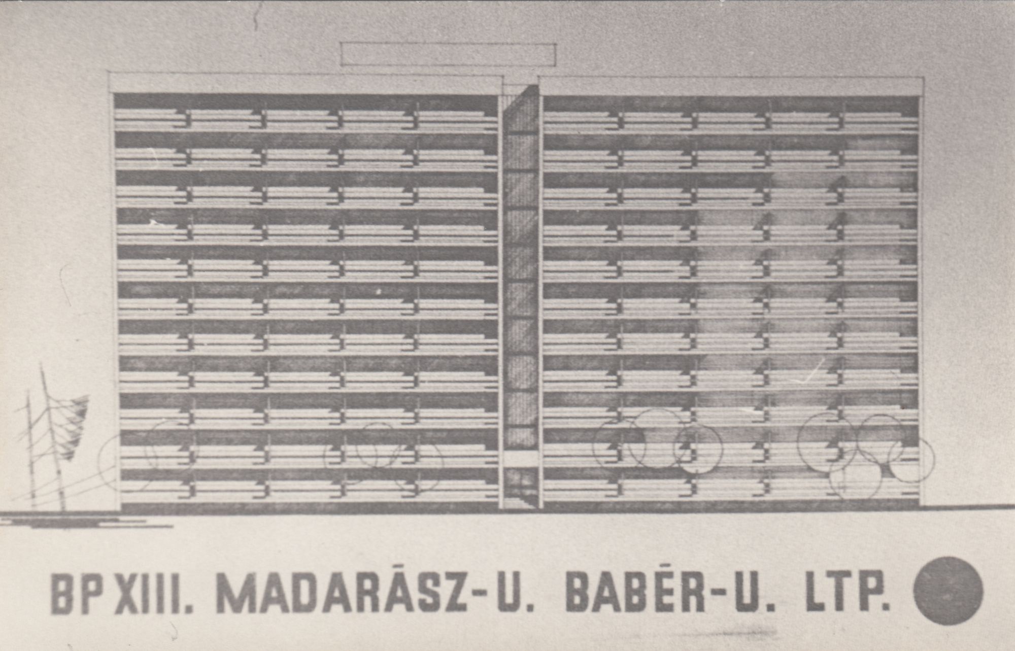 Madarász utcai és Babér utcai panelház (Angyalföldi Helytörténeti Gyűjtemény CC BY-NC-SA)