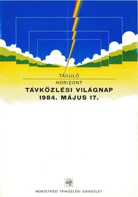 Plakát - Távközlési Világnap, 1984