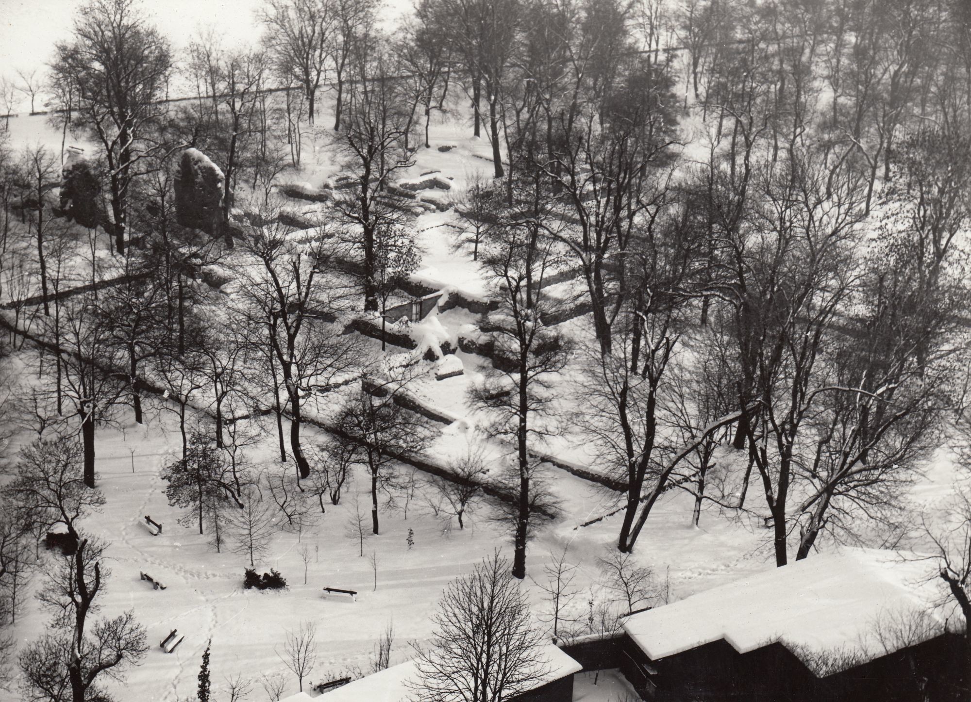 Margitsziget télen (Angyalföldi Helytörténeti Gyűjtemény CC BY-NC-SA)