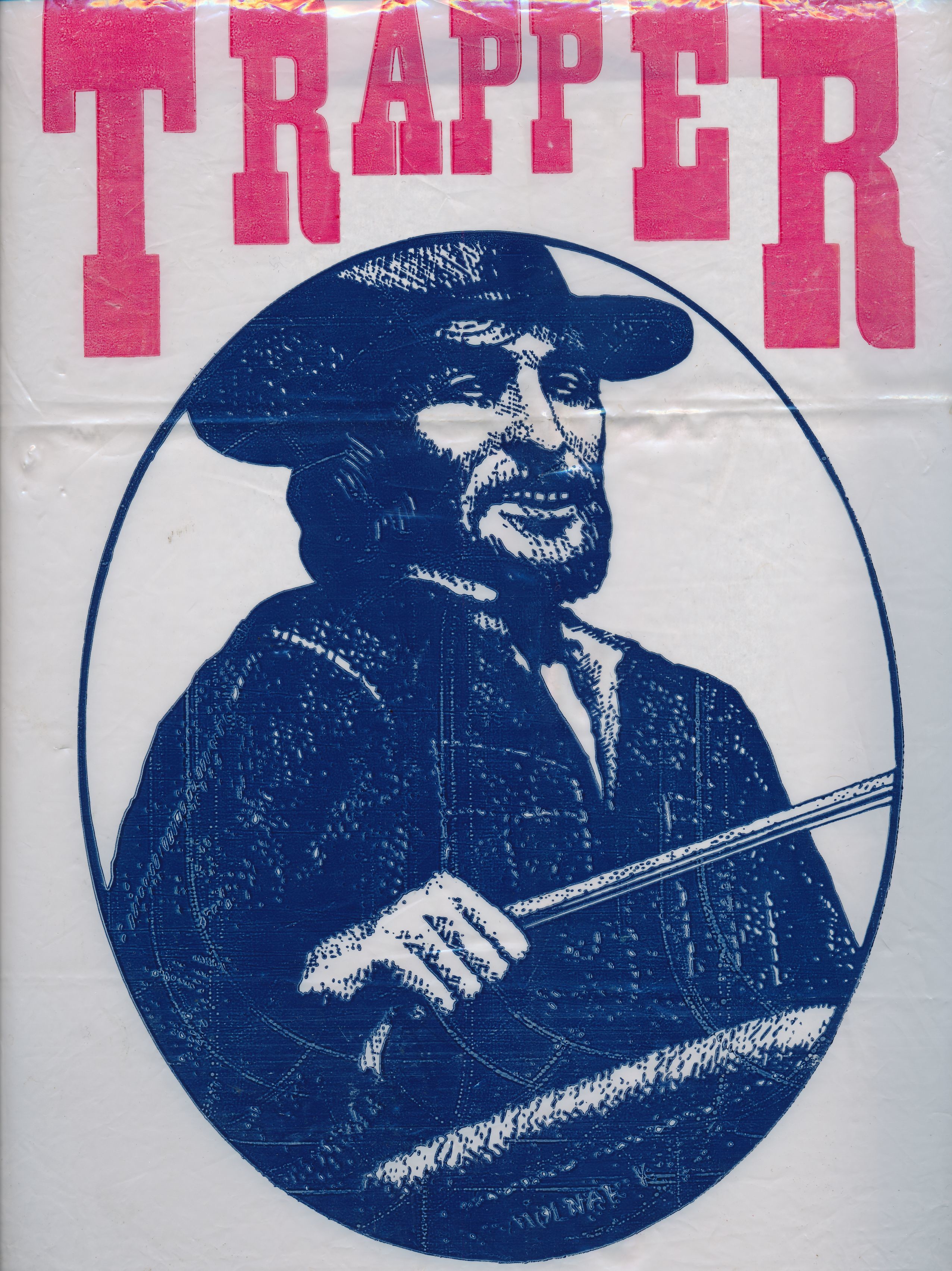 Trapper farmer reklámtáska (Magyar Kereskedelmi és Vendéglátóipari Múzeum CC BY-NC-SA)