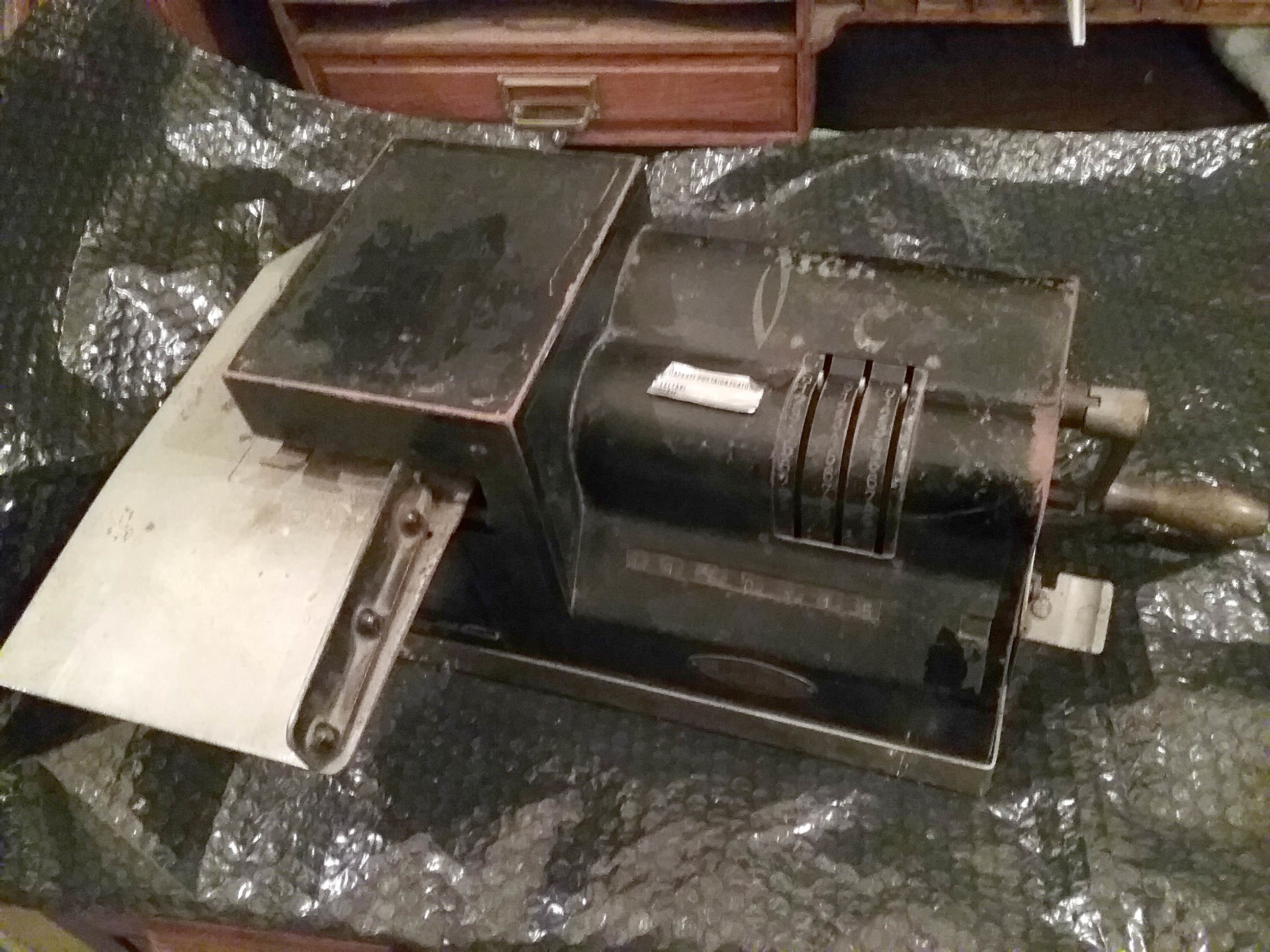 Francotyp bérmentesítőgép (Postamúzeum CC BY-NC-SA)