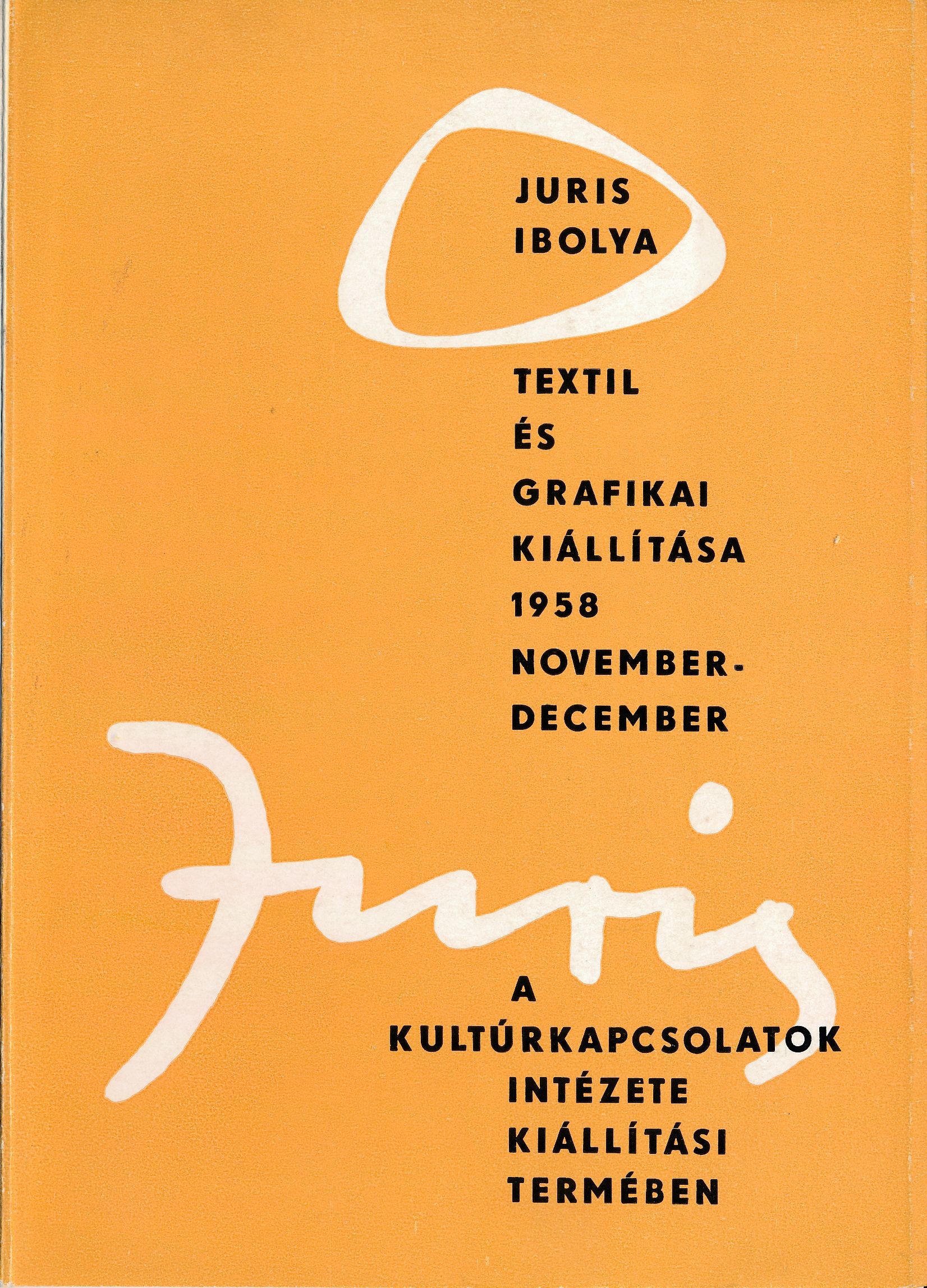 Juris Ibolya kiállítás (Design DigiTár – Iparművészeti archívum CC BY-NC-SA)