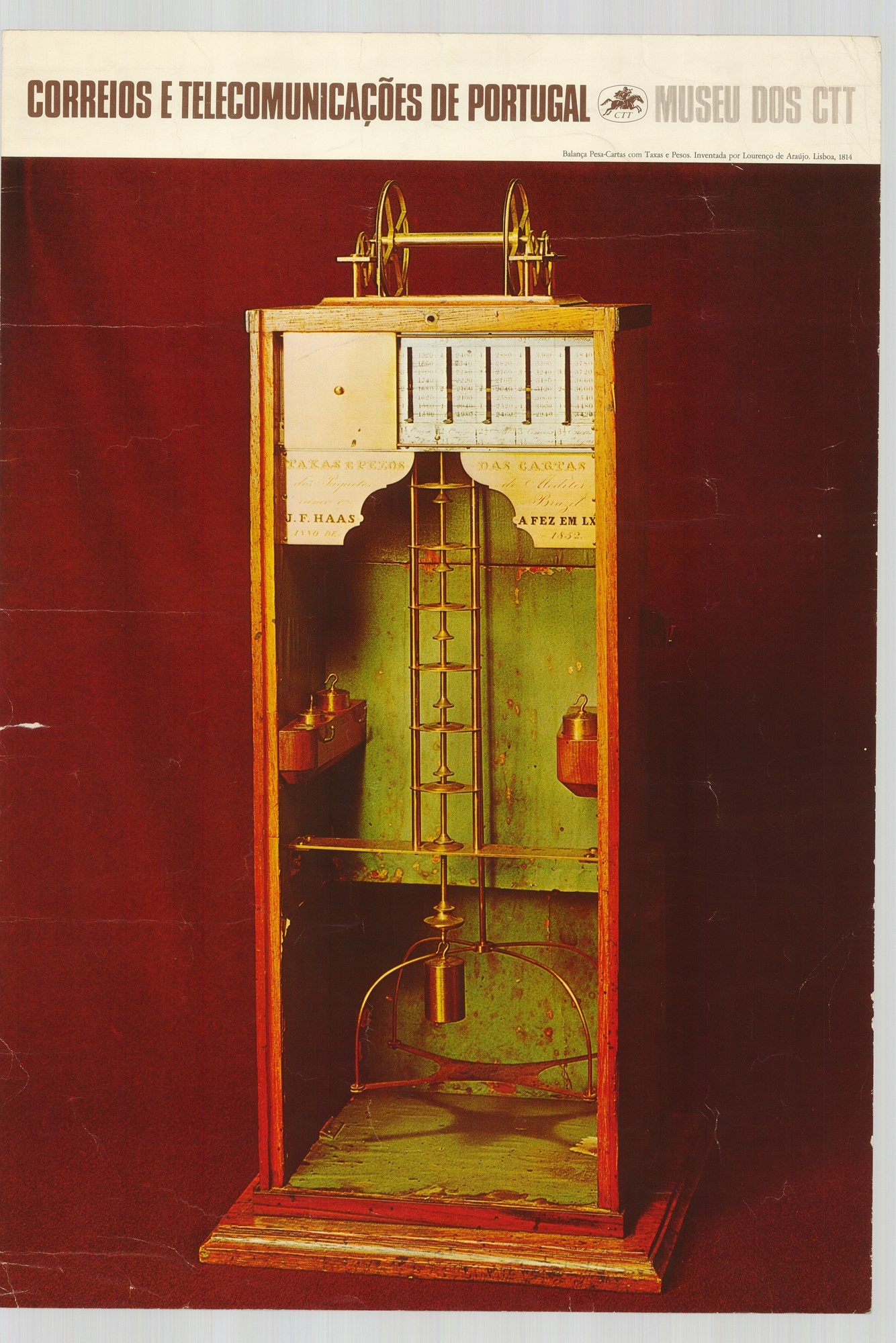 Kiállítási plakát - Portugál Posta és Távközlési Múzeum, 1961 (Postamúzeum CC BY-NC-SA)