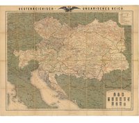 Az Osztrák–Magyar Monarchia postai-, vasút- és távírótérképe