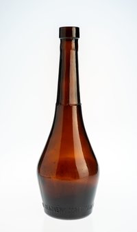 Első Magyar Részvényserfőződe, barna sörös üvege