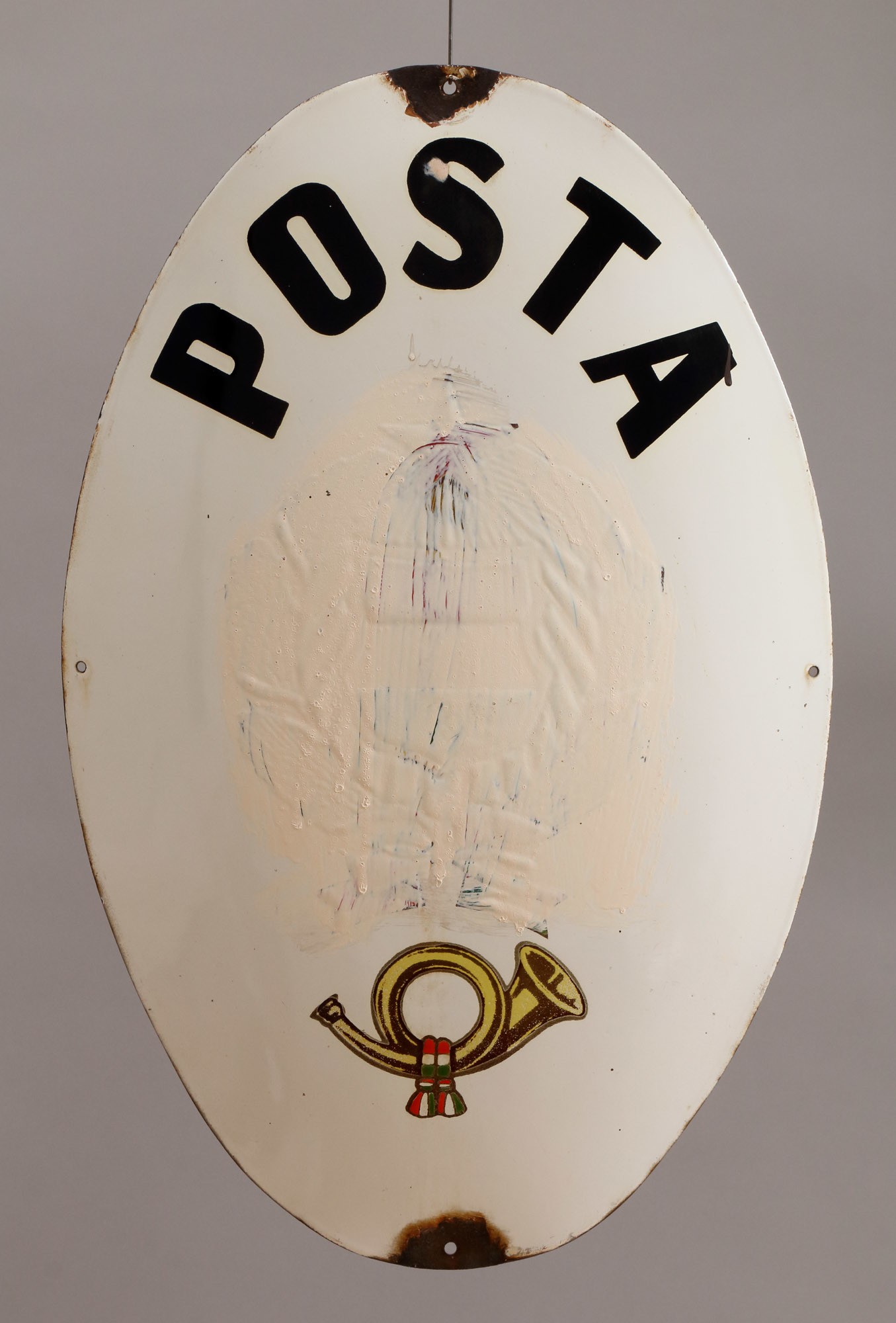 Címertábla - POSTA (Postamúzeum CC BY-NC-SA)