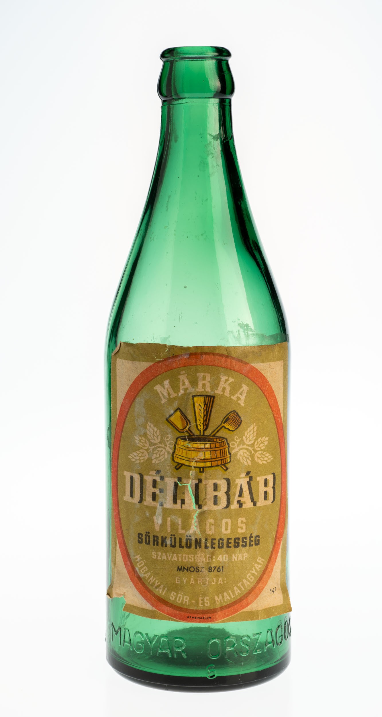 Délibáb sör cimkés (Söripari Emléktár - Dreher Sörmúzeum CC BY-NC-SA)