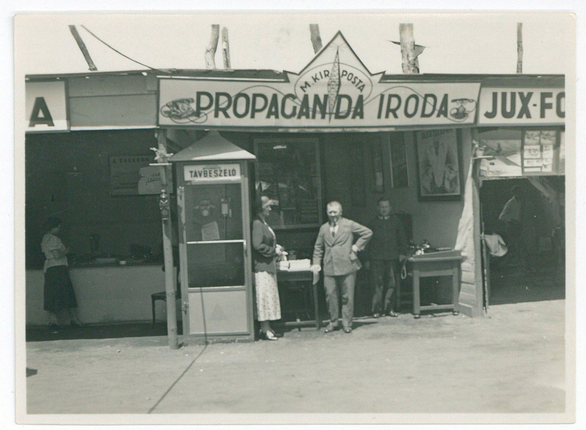 A m. kir. posta propaganda irodája (Postamúzeum CC BY-NC-SA)