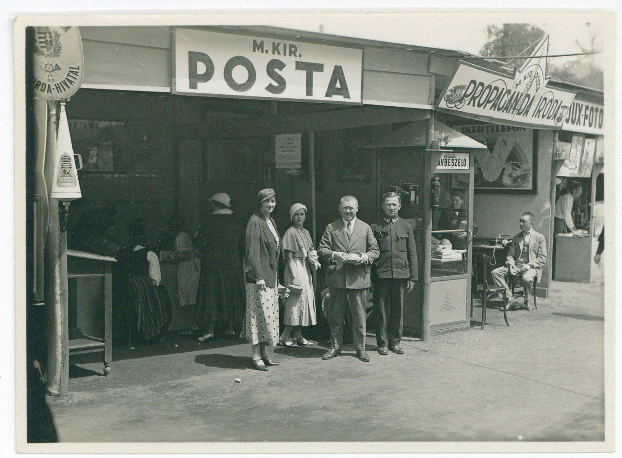 A m.kir.posta propaganda irodája (Postamúzeum CC BY-NC-SA)