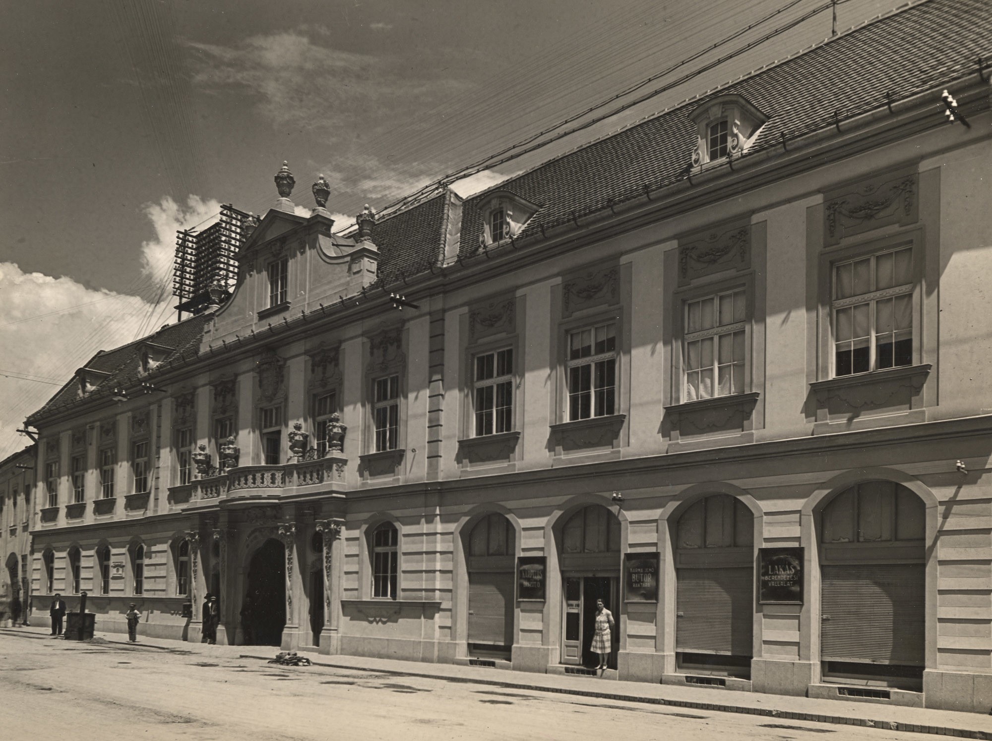 Eger 1. számú postahivatal épülete (Postamúzeum CC BY-NC-SA)