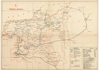 Magyarország postajárati térképe vonalcsoportok szerint, 12 részben – Salgótarjáni vonalcsoport
