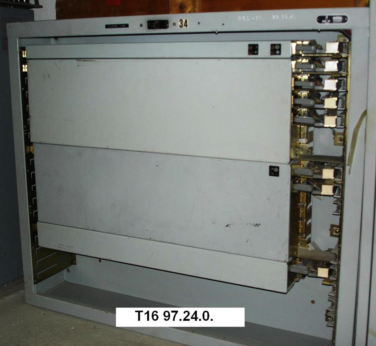ARL 21 vonalkoncentrátor (belső egység) (Postamúzeum CC BY-NC-SA)