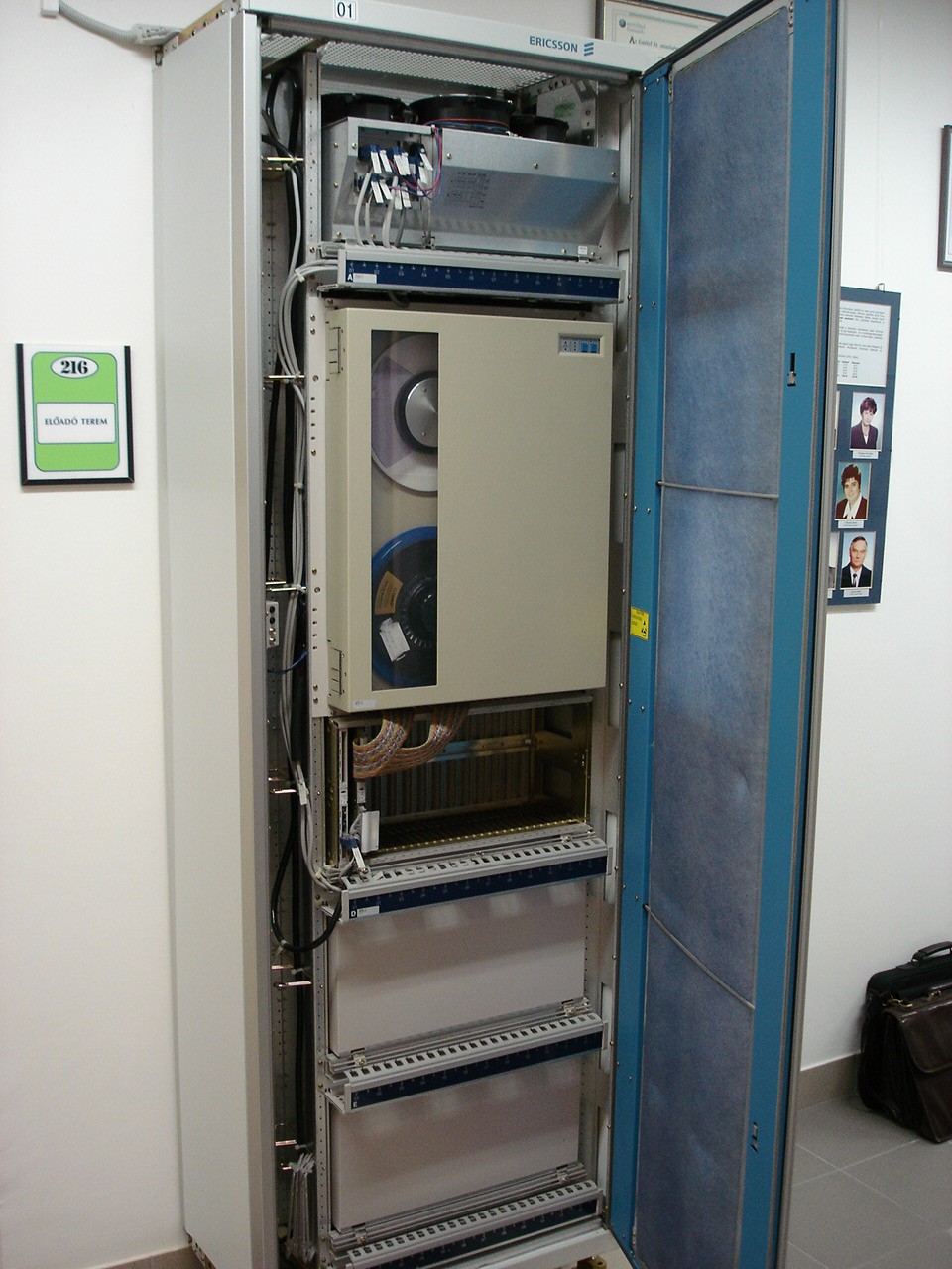 Mágneses (szalagos) adattároló AXE-10 központhoz (Postamúzeum CC BY-NC-SA)