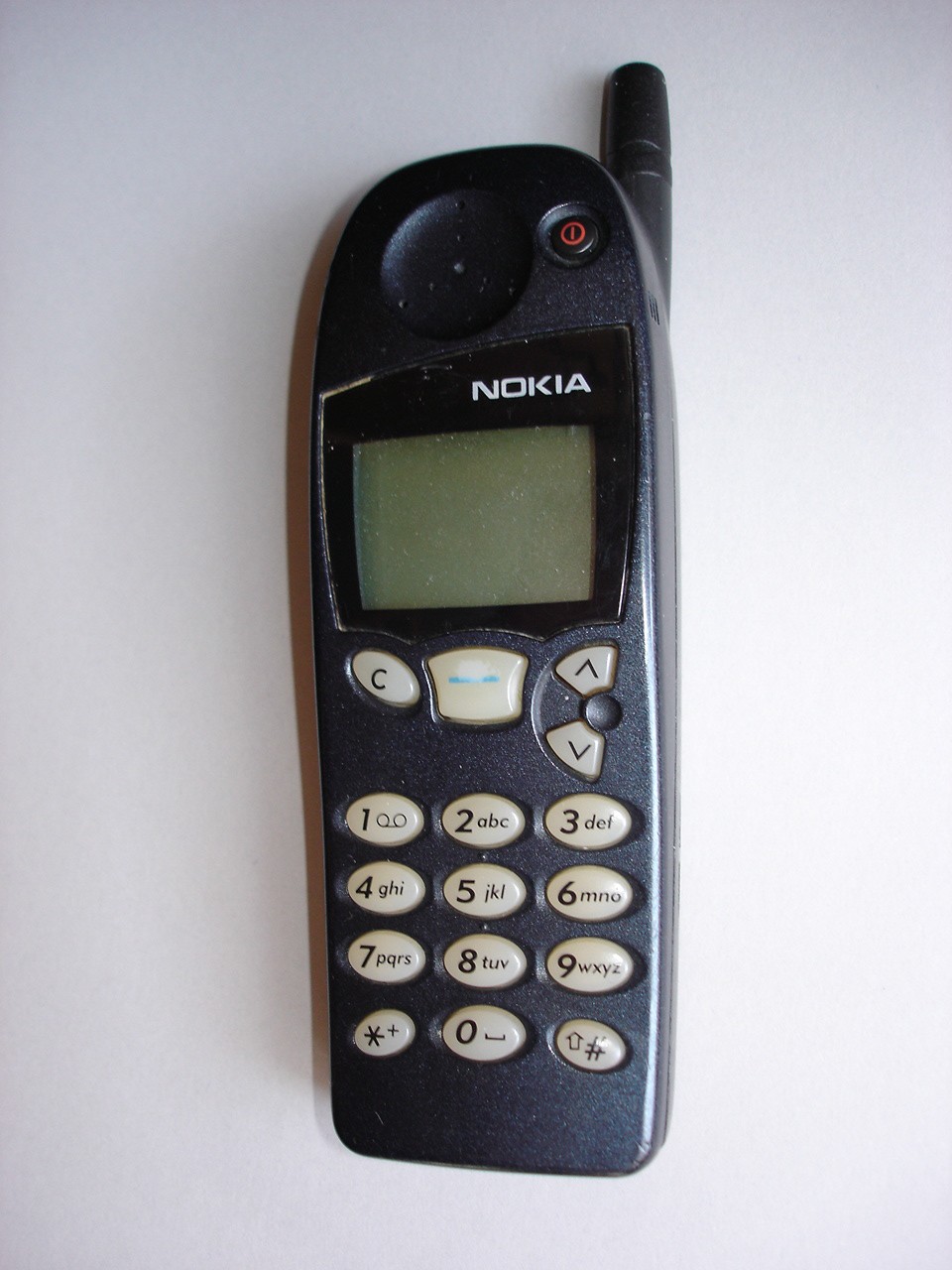 NOKIA 5110 mobiltelefon (Postamúzeum CC BY-NC-SA)