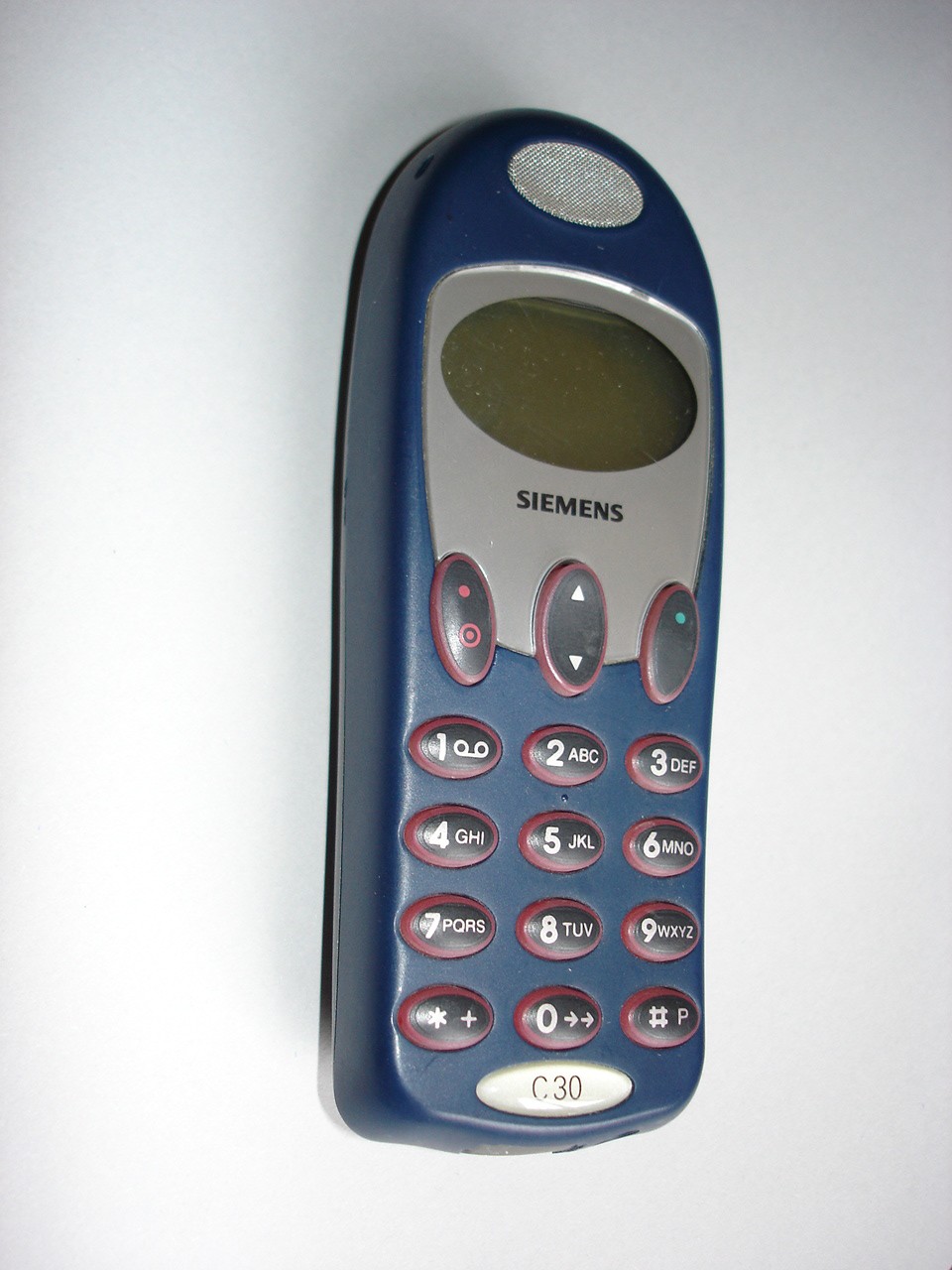 Siemens C30 mobiltelefon (Postamúzeum CC BY-NC-SA)