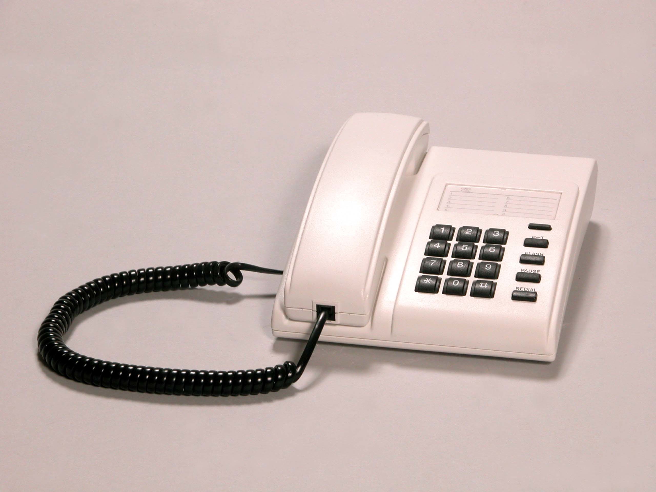 TD 96 MM telefonkészülék, CB (fehér) (Postamúzeum CC BY-NC-SA)