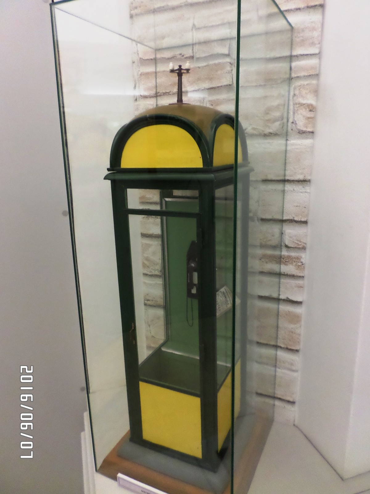 Telefonfülke makett (MATART) (Postamúzeum CC BY-NC-SA)