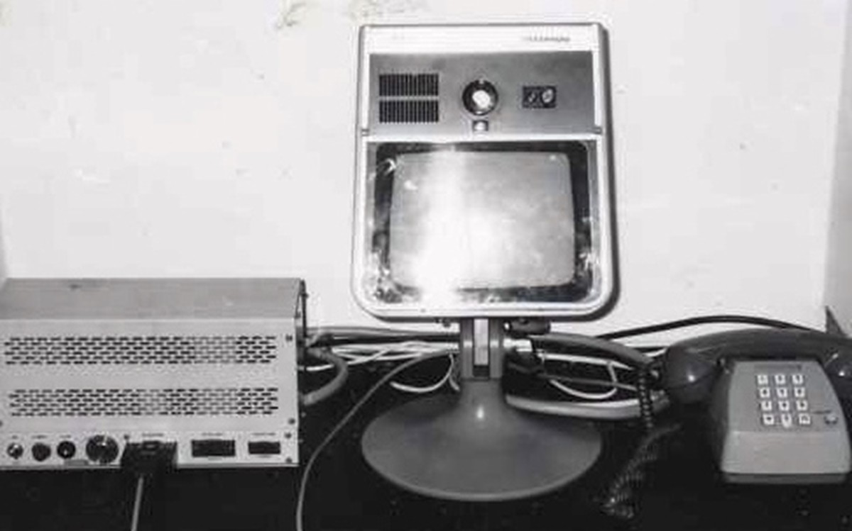 Videótelefon rendszer egységei (Postamúzeum CC BY-NC-SA)
