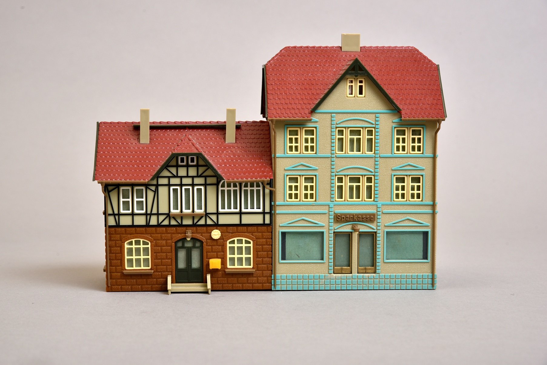 Makett épület, takarékpénztár (Óbudai Múzeum CC BY-NC-SA)
