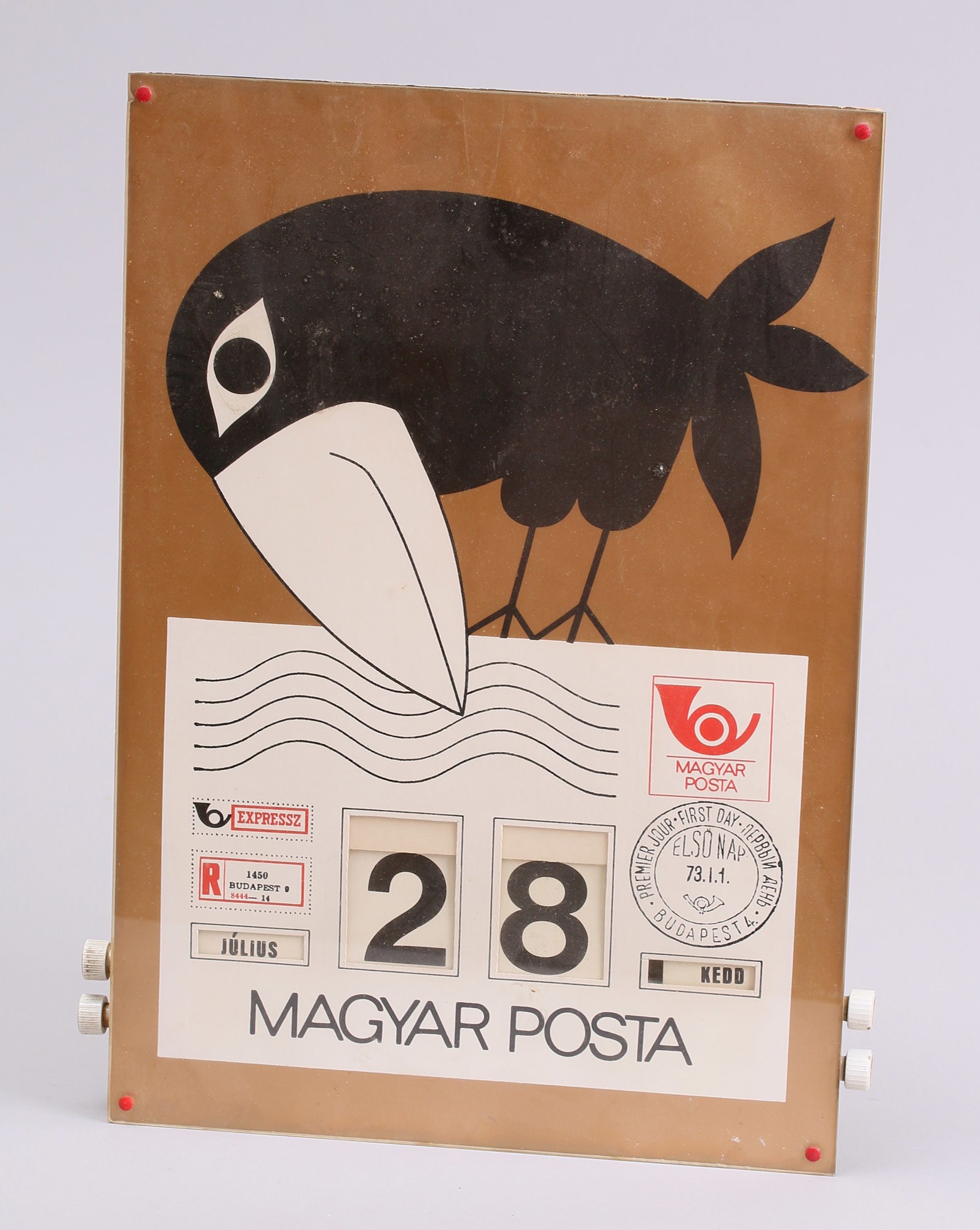 Öröknaptár (Postamúzeum CC BY-NC-SA)
