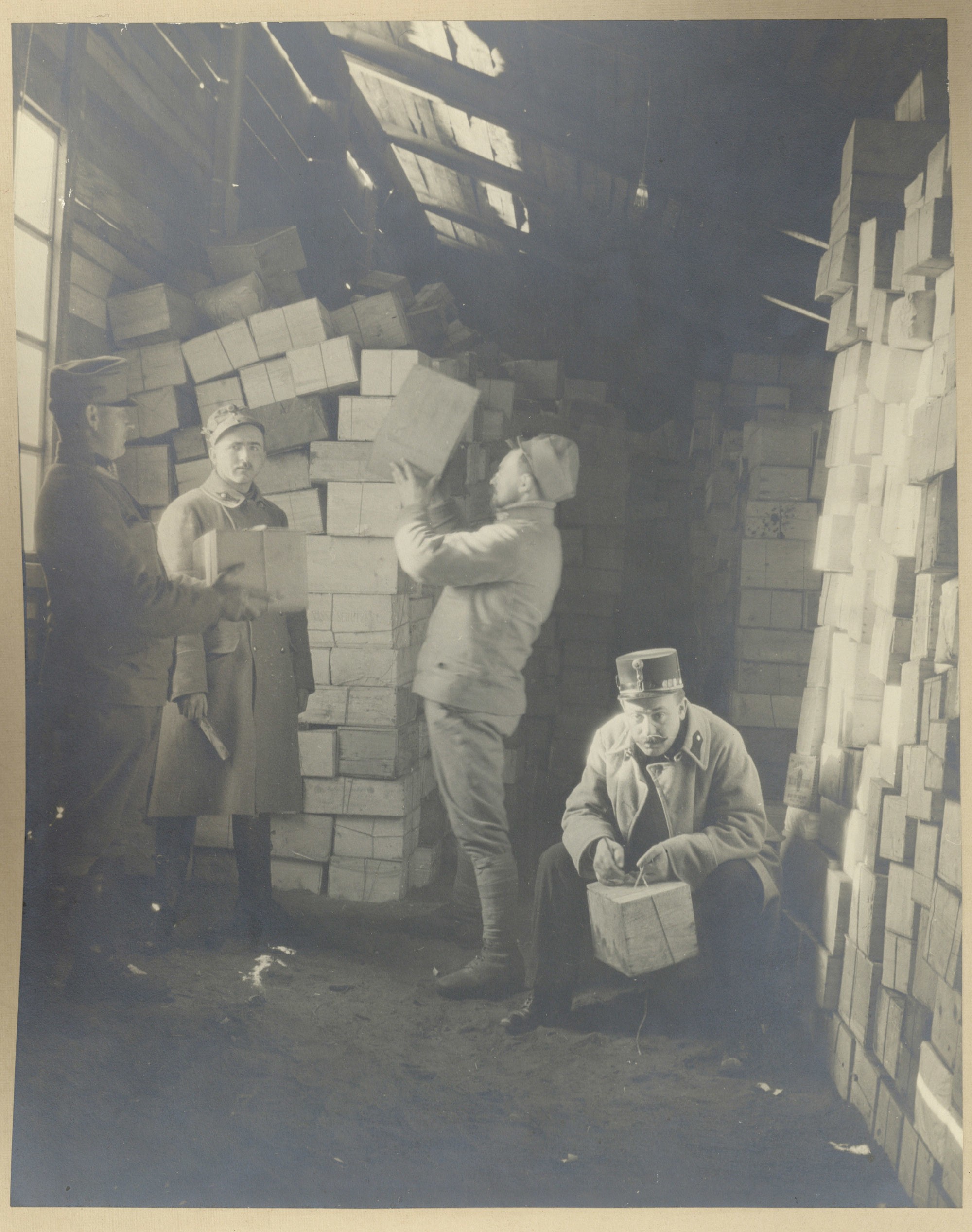 Tábori posta az I. világháborúban (Postamúzeum CC BY-NC-SA)