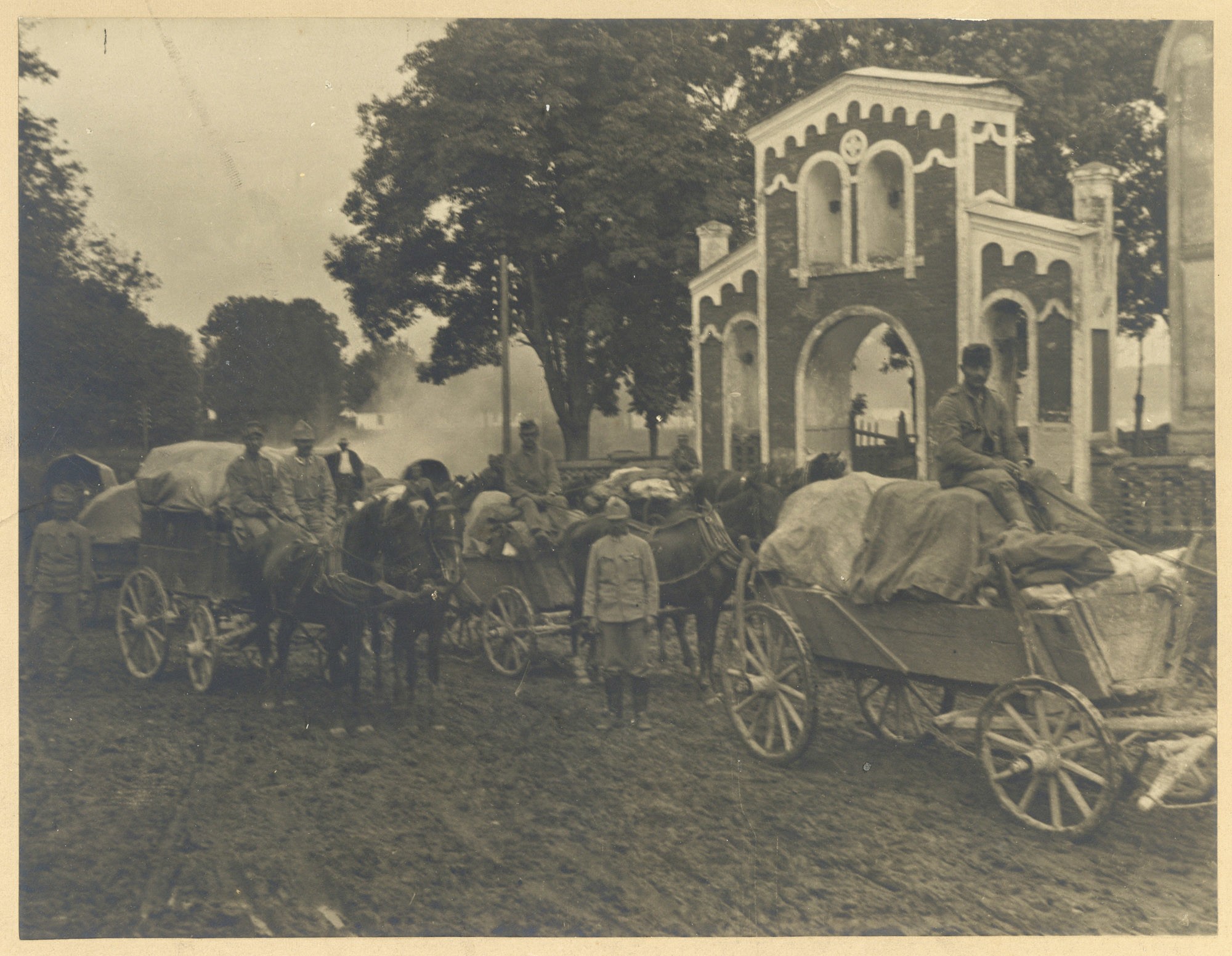 Tábori posta az I. világháborúban (Postamúzeum CC BY-NC-SA)
