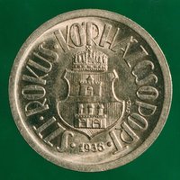 Távbeszélő érme „SZENT RÓKUS KÓRHÁZ 1936”